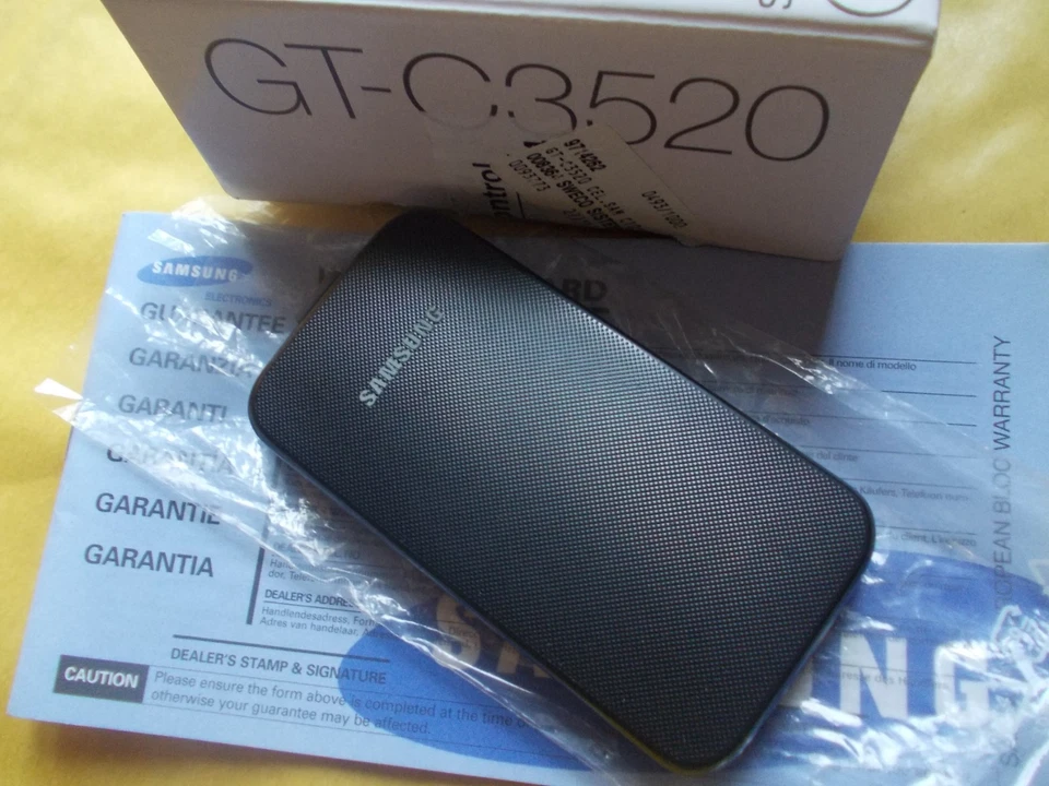 SAMSUNG C3520i C3520 ORIGINALE NUOVO CONFEZIONE ORIGINALE - ANCHE C3590 C3595 - Immagine 4 di 4