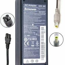 100 Authentic Lenovo 65W 20V AC Laptop Power Charger Supply Adapter