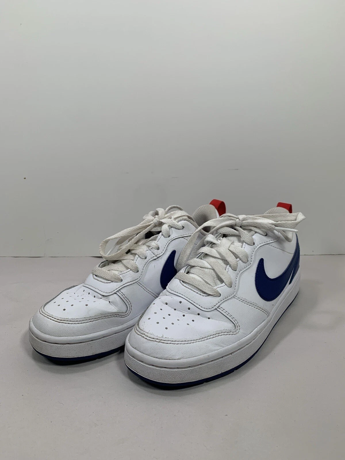 Nike Sneakers da corsa ragazzo Court Borough Low 2 BQ5448 113 bianco blu taglia 4 5 anni