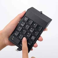 Numeric Keypad - WIRED USB - Mini Keyboard Number Pad for PC, Tablets and More