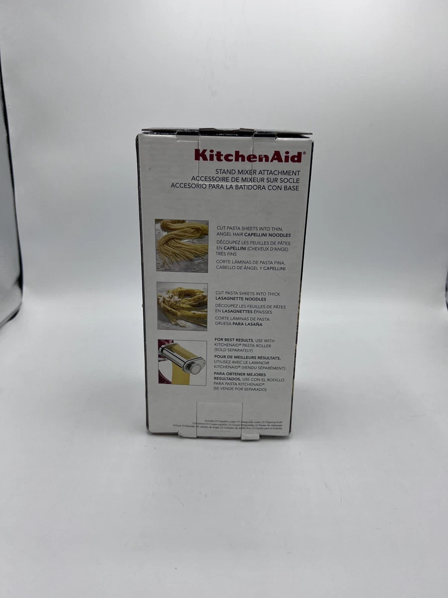 KitchenAid Pasta Cutter Attachments, Lasagnette & Capellini 883049392141