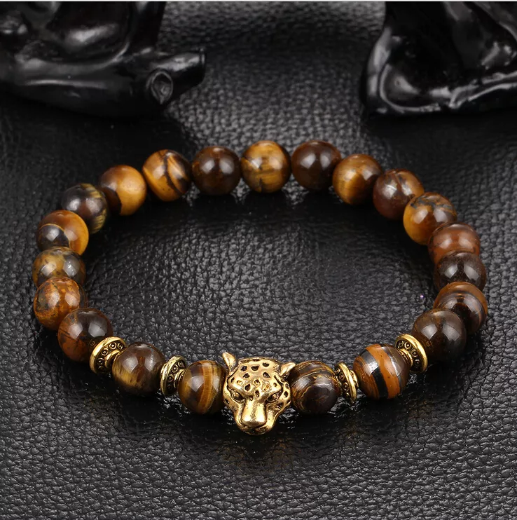 Tiger eye 2024 gold bracelet