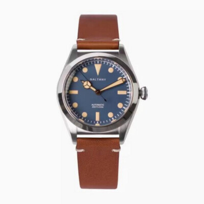 Baltany Men Pilot Watch 36mm Automatic Wristwatch Luminous 20Bar Luminous NH38