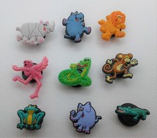 Shoe Dads Shoe Charms: ANIMALS - 9 PIECE SET - NEW