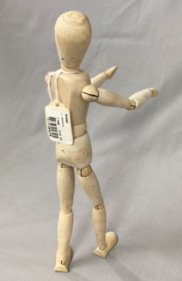 The Artist Model Wood Jointed Articulated Sculpture Authentic Model Original Box