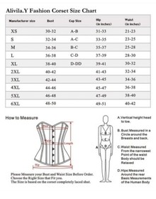 Alivila.Y Fashion Womens Sexy Satin Vintage Underbust Waist Training Corset...