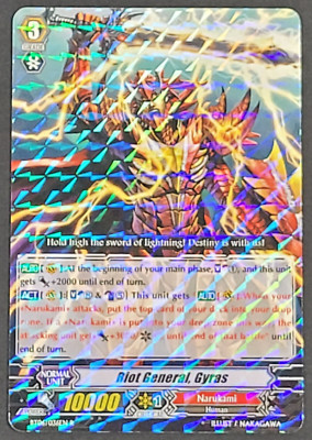 Cardfight!! Vanguard Card -  1x Riot General Gyras - BT06/036EN R - NM Foil VCF