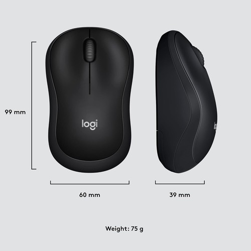 Logitech M220 Silent Mouse Wireless 2.4 GHz with USB Receiver PC Mac Laptop NEW - Photo 7/10