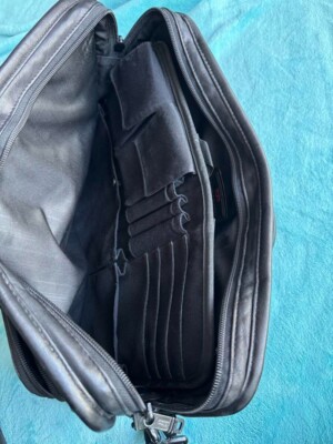 TUMI All Leather Business Bag 96101DH Black 177 | eBay TUMI All Leather Business Bag 96101DH Black 177 | eBay