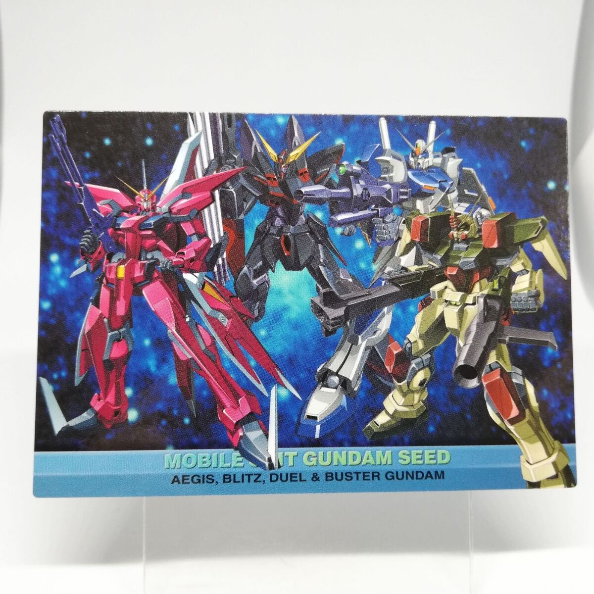 69 Aegis, Blitz, Duel, Buster Gundam Mobile Suit GUNDAM SEED Card dass Masters | eBay 69 Aegis, Blitz, Duel, Buster Gundam Mobile Suit GUNDAM SEED Card dass Masters | eBay