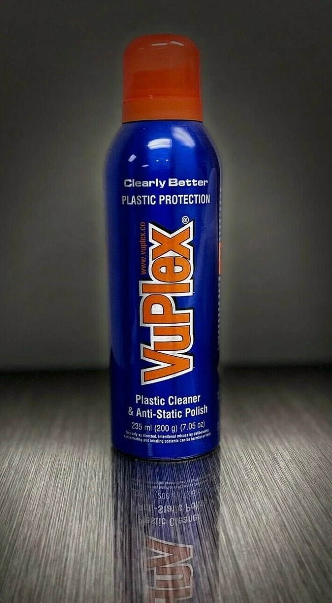 VuPlex Plastic Cleaner Anti Static Polish 235ml 7oz Ships From