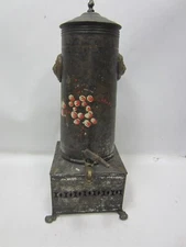 Antique Tole Ware Tea Warmer