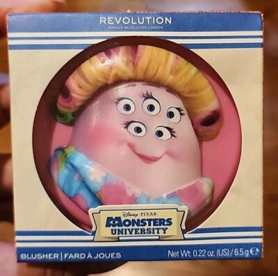 Revolution x Monsters University Mrs. Squibbles Blusher Makeup Blush Pink
