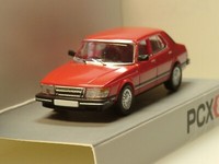 Pcx Saab 900 Sedan, 1981, Rot - 870756 - 1:87
