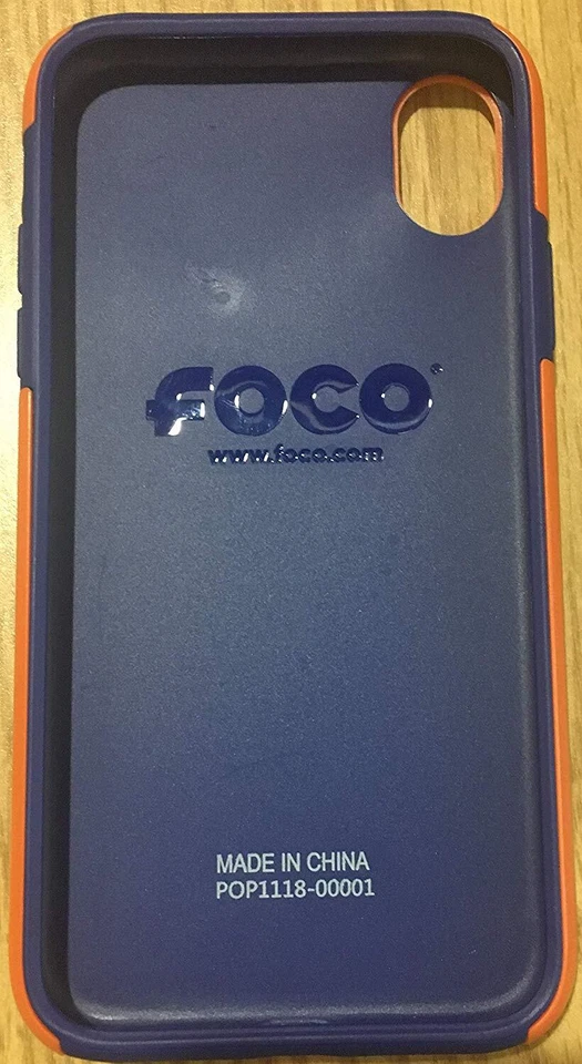 Funda híbrida doble retro FOCO NFL Denver Broncos para iPhone XR (6,1") Foto 2 de 3