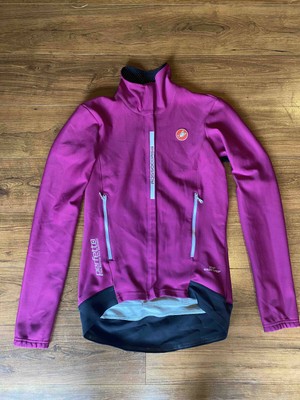 castelli corsa rosso jacket