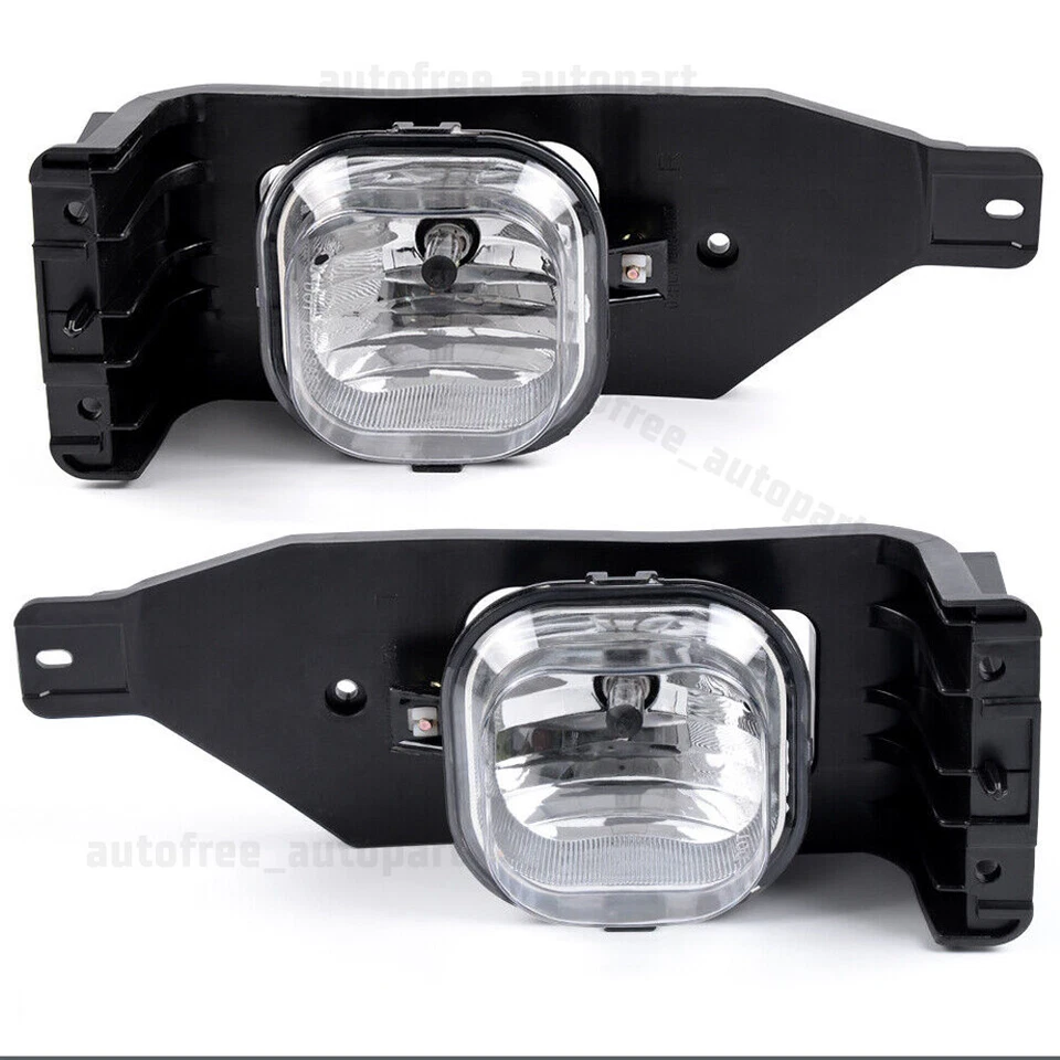 For 2005 -2007 Ford F-250 F-350 F-450 F-550 Super Duty Clear Pair Fog Lights - Image 2 of 4