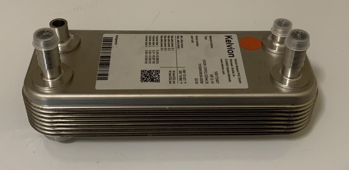 KELVION Gasketed Brazed Plate Steel Heat Exchanger NP 2-14