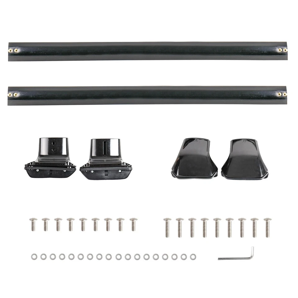 Barras transversales de rieles laterales de 4 piezas para portaequipajes de techo Honda CRV CR-V 2012 2013 2014 2015 2016 Foto 4 de 4