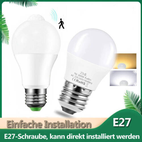 LED-Lampe E27 Schraube Induktion 3W 5W 18W 20W 30W kalt/warm Glühbirne 220V - Afbeelding 1 van 22