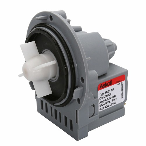 POMPA ACQUA DI Scarico A Motore Hotpoint Originale M224 M231XP Askoll - Foto 3