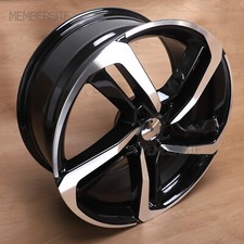 19x8.5 Replacement Wheel Rim For 2018-2022 Honda Accord Machined Black Rim Hub