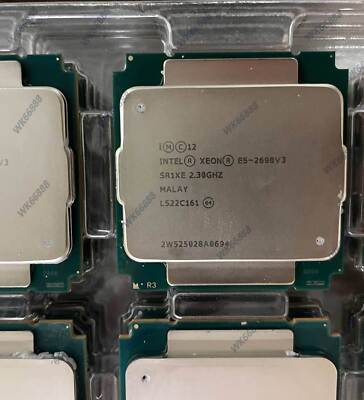 Intel Xeon E5-2698 V3 SR1XE 16 Core 2.3GHz 40MB LGA2011-3 135W CPU processor