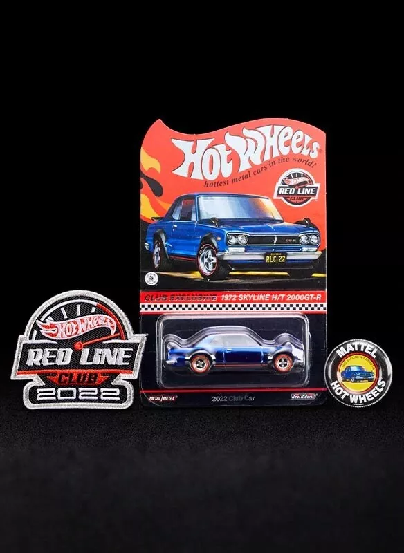Hot Wheels RLC 2022 1972 Nissan Skyline H/T 2000 GT-R Hakosuka Global Shipping