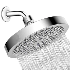 Luxury Shower Head High Pressure Rain Bathroom Chrome Showerhead Adjustable