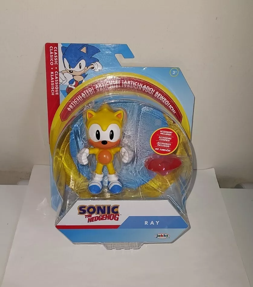 Sonic The Hedgehog Classic Action Figure- 4- RAY