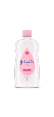 Johnson's Baby Oil, 20 Fl Oz, Locks in 10x More Moisture
