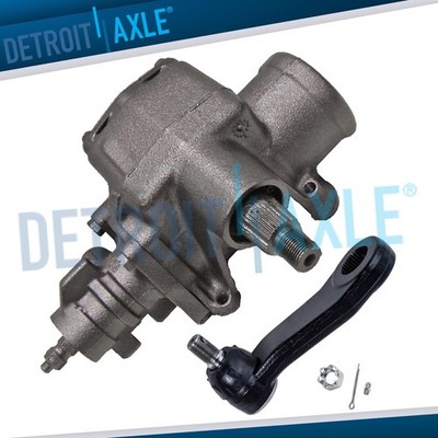 Complete Power Steering Gear Box Pitman Arm Kit for Ford F-150 F-250 Expedition