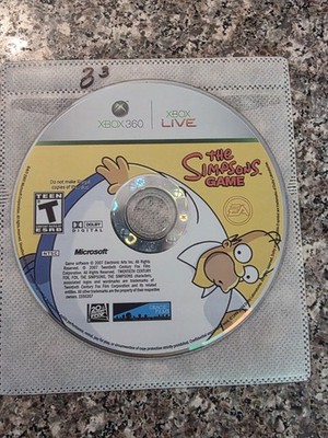 Electronic Arts The Simpsons Game Xbox 360 NTSC-U/C T-Teen 2007 Disc Only