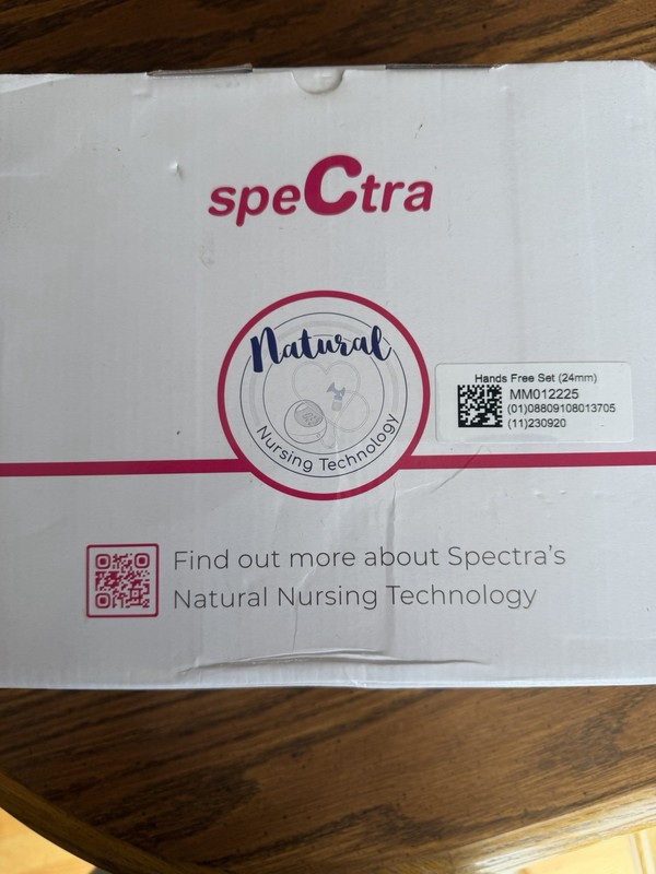 Spectra 24mm Cara Cups Wearable Milk Collection New in Packaging 