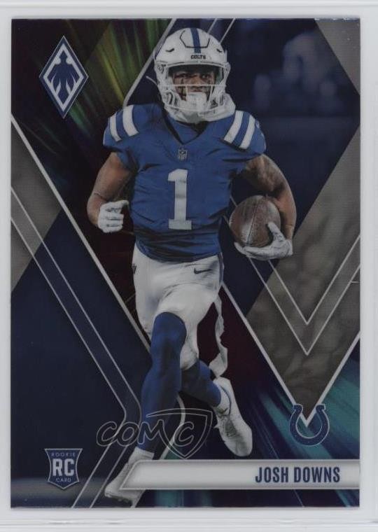 2023 Panini Phoenix Rookies Color Burst Josh Downs #138 17r2