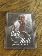 2025 Topps Series 1 - Call to the Hall Johnny Bench #CTH-9