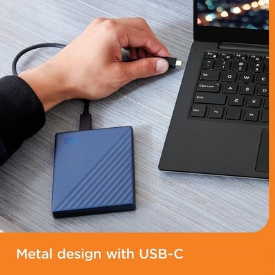 Western Digital My Passport ULTRA 2TB Portable External HDD - Blue