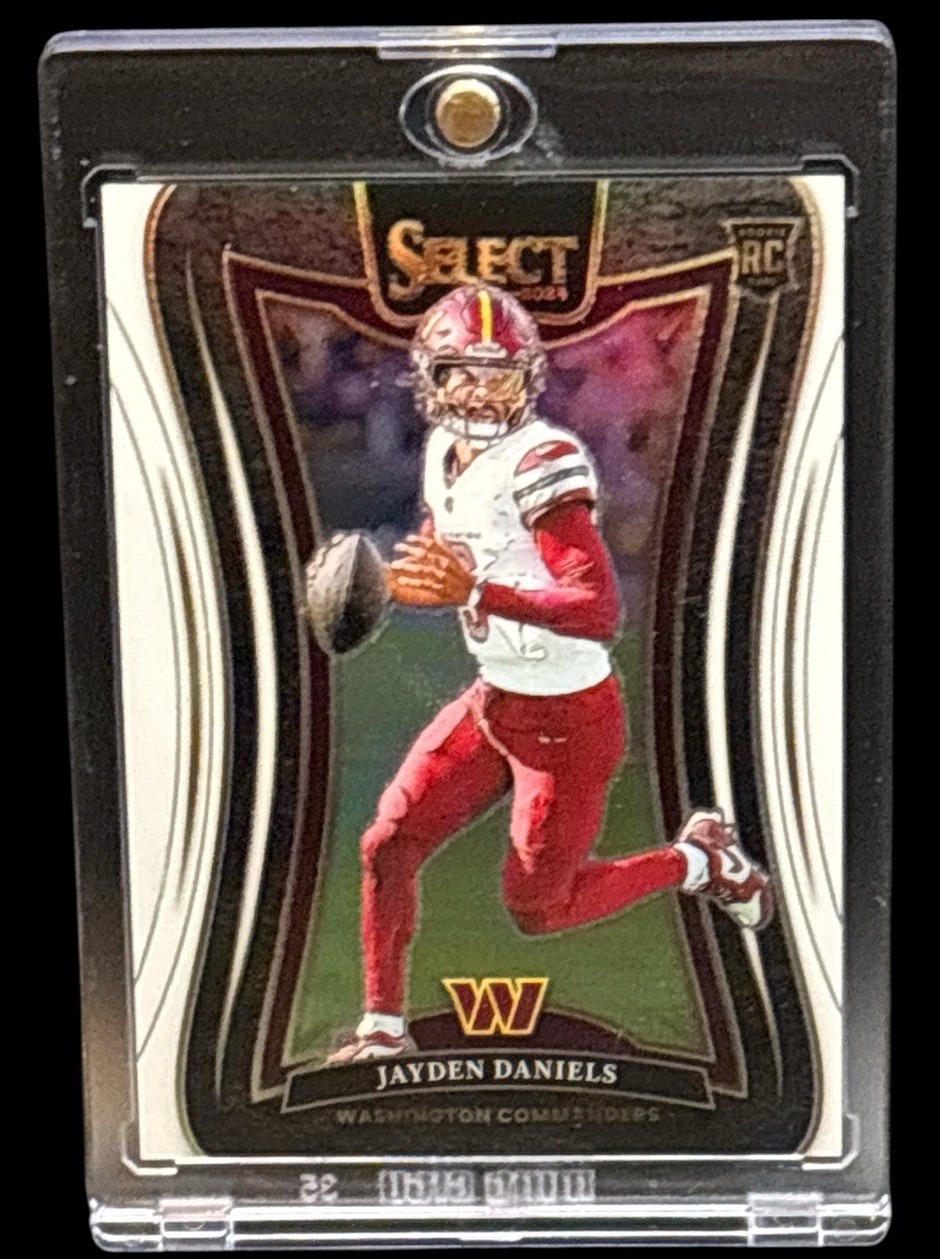 2024 Select Suite Level Jayden Daniels White Prizm Rookie /35 Commanders RC #380