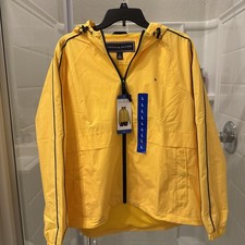 Tommy Hilfiger Women  s Windbreaker Jacket, Lightweight Hooded, Size Small NWT