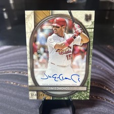 Topps 2025 Museum Collection Archival Autograph Jim Edmonds Cardinals /199
