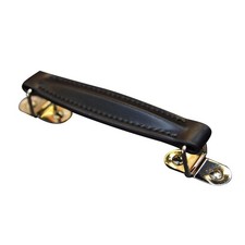 Black Guitar Amplifier Leather Handle w/ Fitting For Marshall Amp AS50D AS100D.