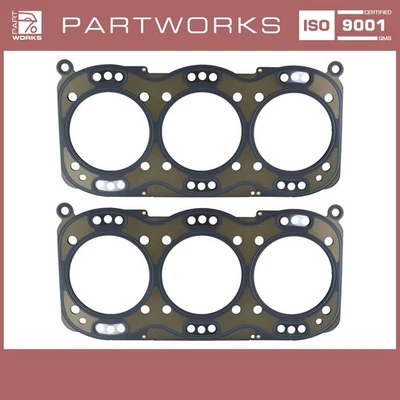 2x Zylinderkopfdichtung für PORSCHE 996 997 turbo GT3 99610417072 ELRING L+R - Bild 1 von 4