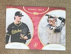 2025 Topps Dynamic Duals Red Paul Skenes Jackson Merrill 9/10 #38 Pirates Padre