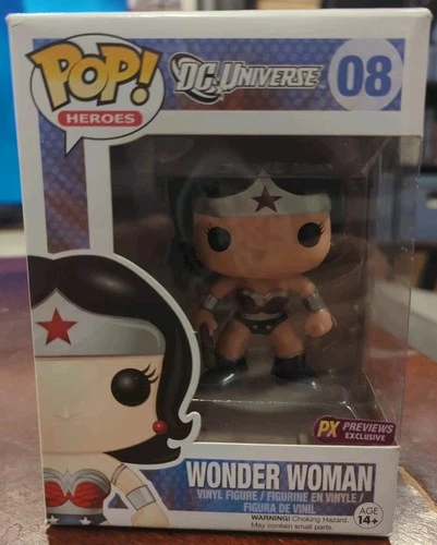 Funko Pop! DC Universe Wonder Woman #08 PX Previews Exclusive Vinyl Figure NEW52