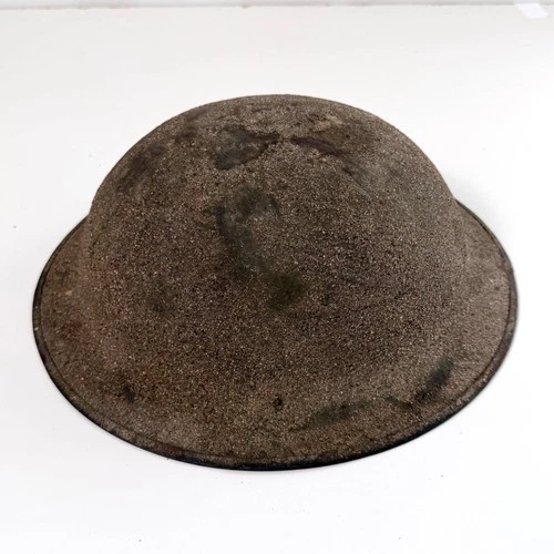WW1 Brodie Doughboy US Army Military Helmet Sand Finish Original