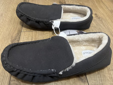 MOCASSINO PANTOFOLE UOMO MARRONE SCURO AVENUE TAGLIA 8 NUOVE CON ETICHETTE