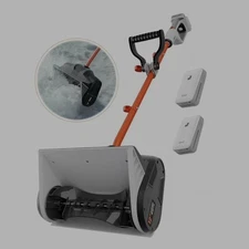 Litheli Cordless Snow Shovel, 20V 12" Battery Powered Snow Thrower, Battery Snow