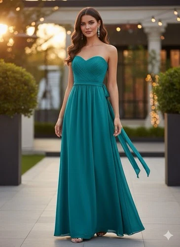 COAST Ball Dress Gown UK 12 Formal Prom Evening Wedding Turquoise