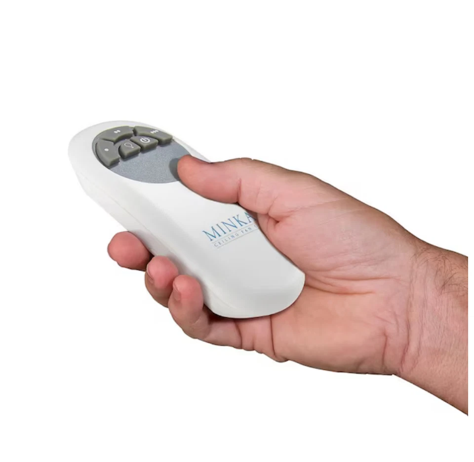 60" Minka Ceiling Fan Ormond 60-in Brushed Nickel w LED, Remote Control, - Image 2 of 4