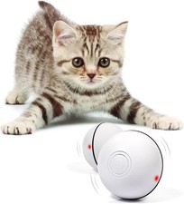 YOFUN Smart Interactive Cat Toy - Upgraded 360 Degree Self Rotating Ball, USB Re